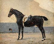 John Arsenius Portrait of a Horse USA oil painting artist